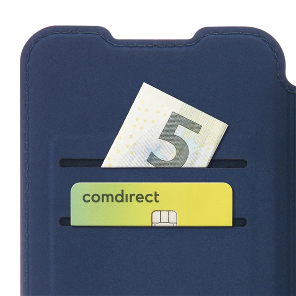 Hama Fantastic Feel, pouzdro-knížka pro Samsung Galaxy A26 5G, hebký povrch, modré