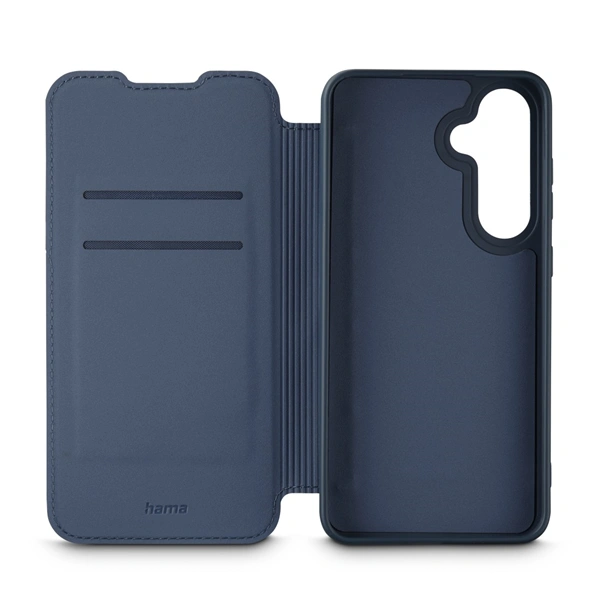 Hama Fantastic Feel, pouzdro-knížka pro Samsung Galaxy A26 5G, hebký povrch, modré