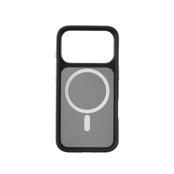 Black Rock Hybrid Case, kryt pro Apple iPhone 17 Pro, magnetický, matný, poloprůhledný černý