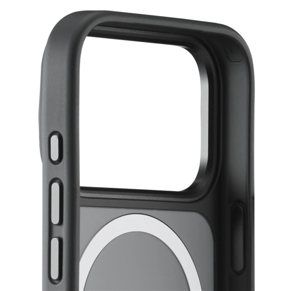 Black Rock Hybrid Case, kryt pro Apple iPhone 17 Pro, magnetický, matný, poloprůhledný černý