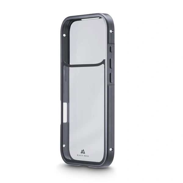Black Rock 360° Glass, kryt pro Apple iPhone 17 Pro, skleněný, přední + zadní díl, průhledný/černý