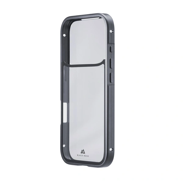 Black Rock 360° Glass, kryt pro Apple iPhone 17 Pro, skleněný, přední + zadní díl, průhledný/černý