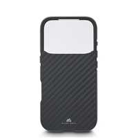 Black Rock 360° Glass, kryt pro Apple iPhone 17 Pro, skleněný, přední + zadní díl, karbonová úprava
