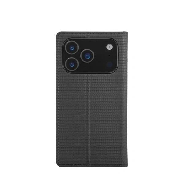 Black Rock The Classic, pouzdro-knížka pro Apple iPhone 17 Pro, funkce stojanu, černé