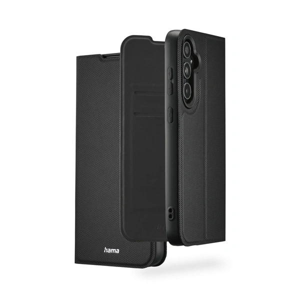 Hama Daily Protect, pouzdro-knížka pro Samsung Galaxy S25 FE, funkce stojanu, černé