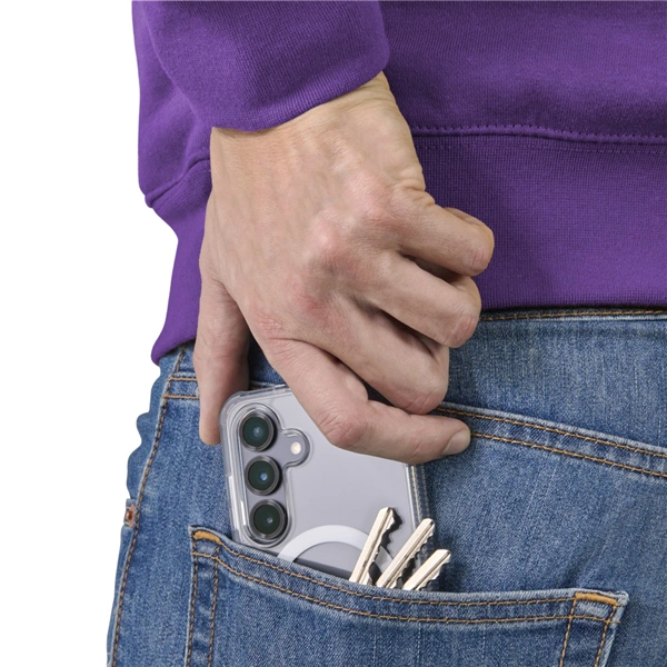 Hama Extreme Protect, kryt pro Samsung Galaxy S25 FE, magnetický, D3O®, nežloutne, průhledný