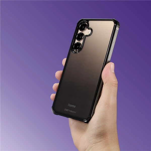 Hama Extreme Protect, kryt pro Samsung Galaxy S25 FE, D3O®, černý