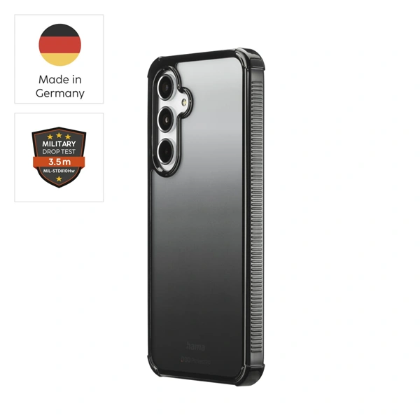 Hama Extreme Protect, kryt pro Samsung Galaxy S25 FE, D3O®, černý