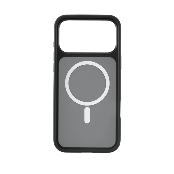 Black Rock Hybrid Case, kryt pro Apple iPhone 17 Pro Max, magnetický, matný, poloprůhledný černý