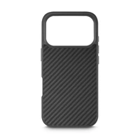 Black Rock Robust Carbon, kryt pro Apple iPhone 17 Pro Max, magnetický, karbonový vzhled, černý