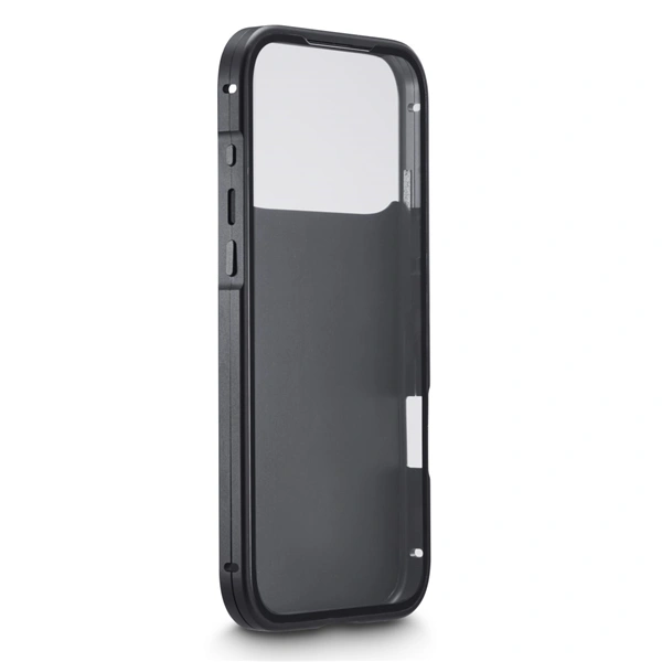 Black Rock 360° Glass, kryt pro Apple iPhone 17 Pro Max, skleněný, přední+zadní díl, karbon. úprava
