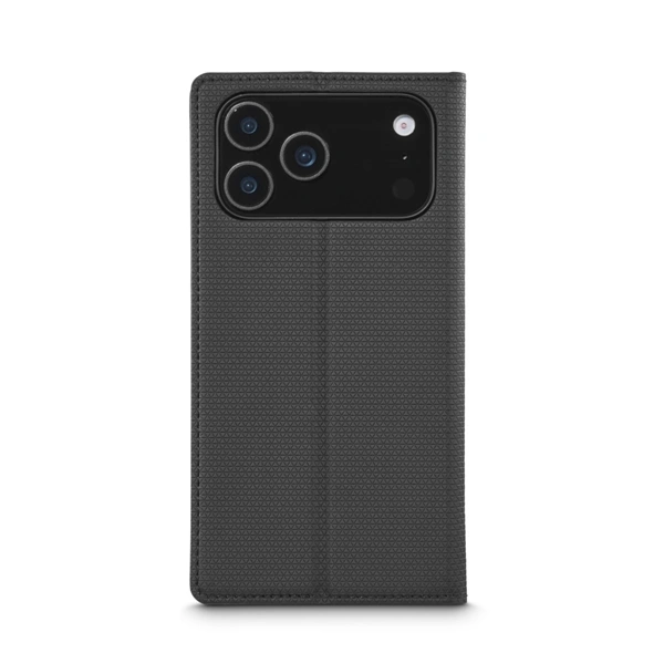 Black Rock The Classic, pouzdro-knížka pro Apple iPhone 17 Pro Max, funkce stojanu, černé