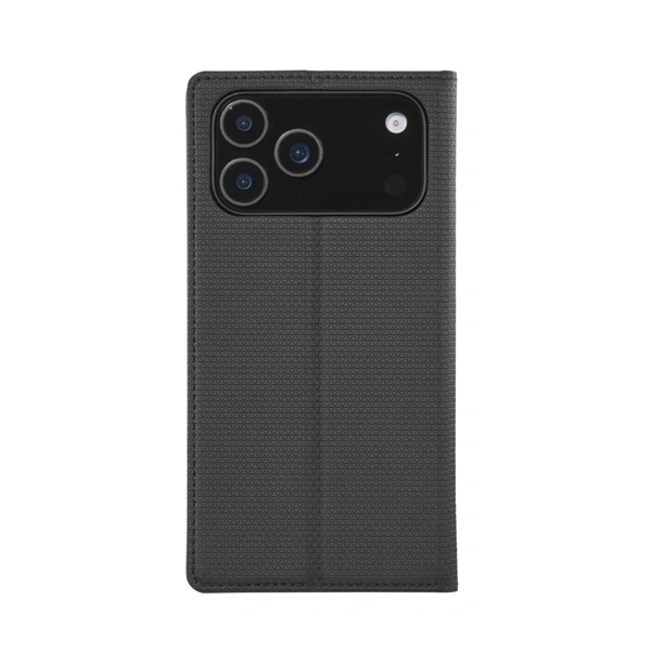 Black Rock The Classic, pouzdro-knížka pro Apple iPhone 17 Pro Max, funkce stojanu, černé