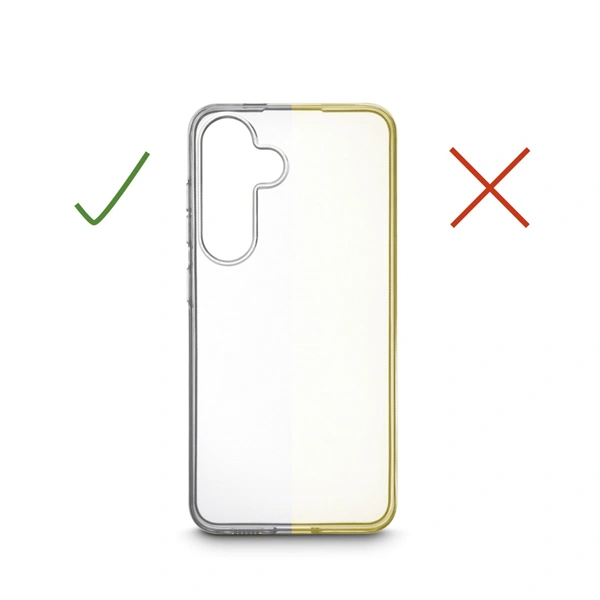 Hama Always Clear, kryt pro Samsung Galaxy S25 Edge, vždy průhledný, nežloutne