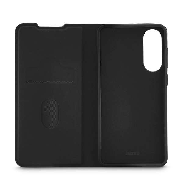 Hama Eco Premium, kryt pro Samsung Galaxy S25 Edge, umělá kůže, 20% recyklovaných materiálů, černý