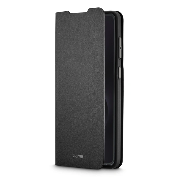 Hama Eco Premium, kryt pro Samsung Galaxy S25 Edge, umělá kůže, 20% recyklovaných materiálů, černý