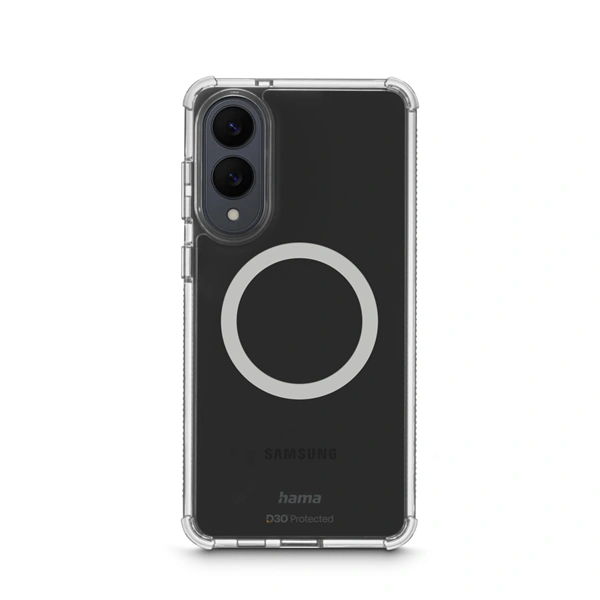 Hama Extreme Protect, kryt pro Samsung Galaxy S25 Edge, magnetický, D3O®, nežloutne, průhledný