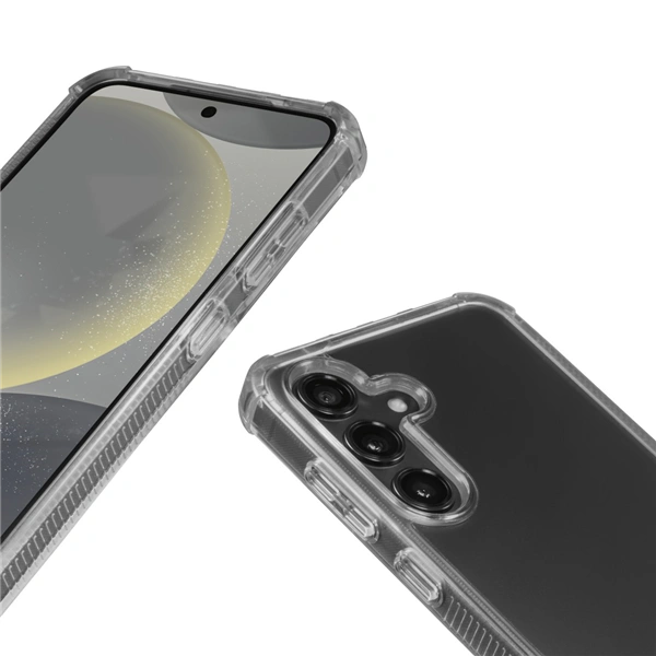 Hama Extreme Protect, kryt pro Samsung Galaxy S25+, materiál D3O®, nežloutne, průhledný