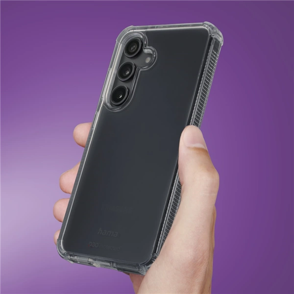 Hama Extreme Protect, kryt pro Samsung Galaxy S25 Ultra, materiál D3O, nežloutne, průhledný