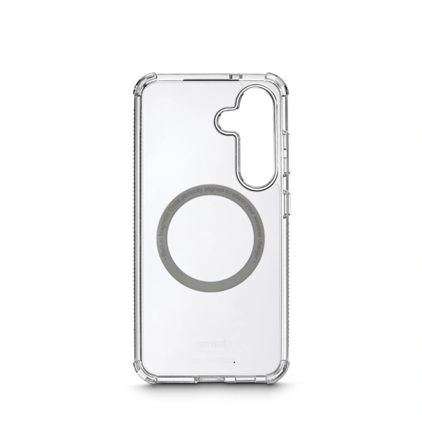 Hama Extreme Protect, kryt pro Samsung Galaxy S25, magnetický, D3O®, nežloutne, průhledný