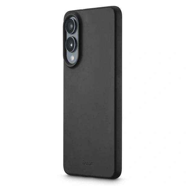 Hama Fantastic Feel, kryt pro Samsung Galaxy S25 Edge, hebký povrch, černý