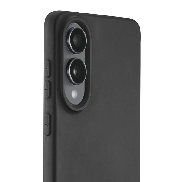 Hama Fantastic Feel, kryt pro Samsung Galaxy S25 Edge, hebký povrch, černý