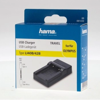 Hama USB foto nabíječka pro Olympus Li-42B