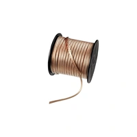 Hama loudspeaker Cable, 2x 2.5 mm (0,15), 1m, min.ord.qty./qty. 150m, transparent