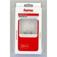 Hama ozdobn pin Srdko a Krystal, set 2 ks