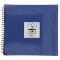 Hama album klasick spirlov FINE ART 36x32 cm, 50 stran, modr