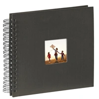 Hama album klasick spirlov FINE ART 28x24 cm, 50 stran, ern