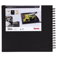 Hama album klasick spirlov FINE ART 28x24 cm, 50 stran, ern