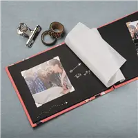 Hama album klasick spirlov FINE ART 24x17 cm, 50 stran, ern