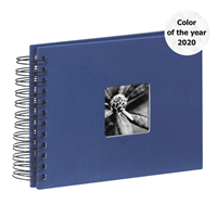 Hama album klasické spirálové FINE ART 24x17 cm, 50 stran, modré