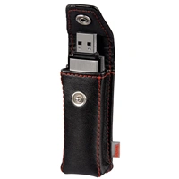 Hama pouzdro Fashion na USB flash disk, černé