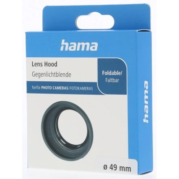 Hama sluneční clona ST pro standardní objektivy, skládací, průměr 49 mm