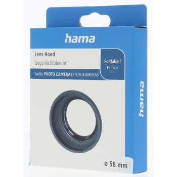 Hama sluneční clona ST pro standardní objektivy, skládací, průměr 58 mm