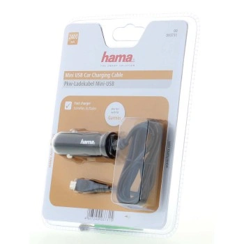 Hama CL adaptér mini USB, 12 V