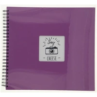 Hama album klasick spirlov FINE ART 36x32 cm, 50 stran, lila