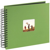 Hama album klasick spirlov FINE ART 28x24 cm, 50 stran, jablen zele