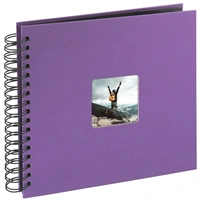 Hama album klasick spirlov FINE ART 28x24 cm, 50 stran, lila