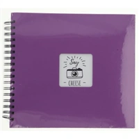 Hama album klasick spirlov FINE ART 28x24 cm, 50 stran, lila