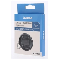 Hama krytka objektivu Smart-Snap, 37 mm