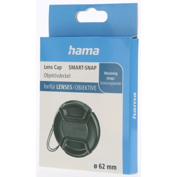 Hama krytka objektivu Smart-Snap, 62 mm