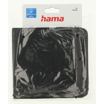 Hama Ready for Business, pouzdro pro 24 CD/DVD/Blu-ray + 6 SD/MMC/xD/MemoryStick, černé