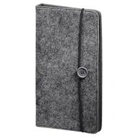 Hama Felt, pouzdro pro 48 CD/DVD/Blu-ray disků, filcové, šedé