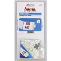 Hama obal pro 8 SD karet, průhledný/grafitový