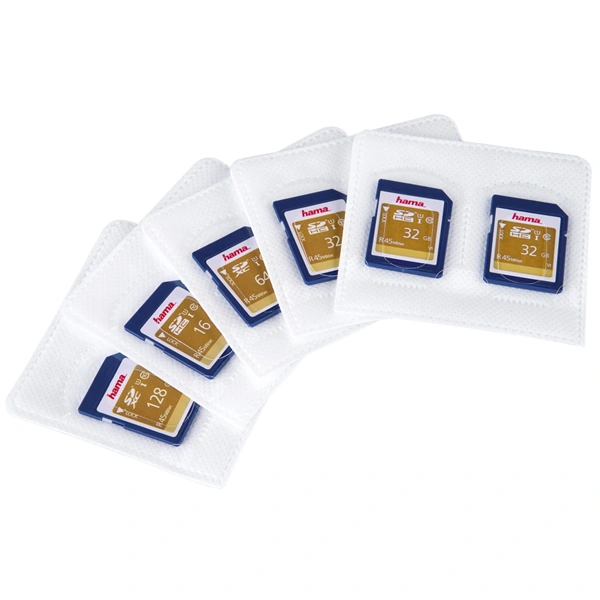 Hama samolepicí obaly na SD paměťové karty, 5 ks