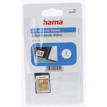 Hama samolepicí obaly na SD paměťové karty, 5 ks