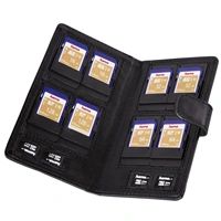 Hama pouzdro Vegas na pamov karty SD a microSD, ern